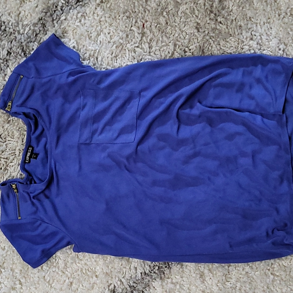 Work shirt / periwinkle blue